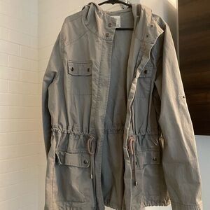 Size M, grey, jacket, good condition